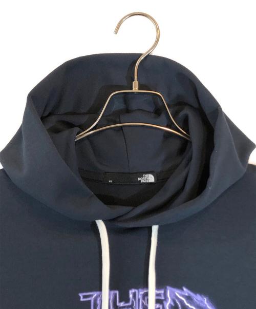 THE NORTH FACE（ザ ノース フェイス）THE NORTH FACE (ザ ノース フェイス) グラフィックフーディ ネイビー サイズ:XSの古着・服飾アイテム