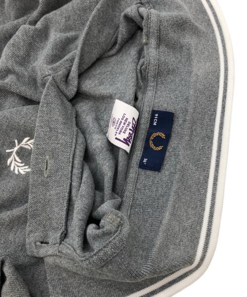 stussy（ステューシー）stussy (ステューシー) FRED PERRY (フレッドペリー) ポロシャツ グレー サイズ:SIZE Sの古着・服飾アイテム