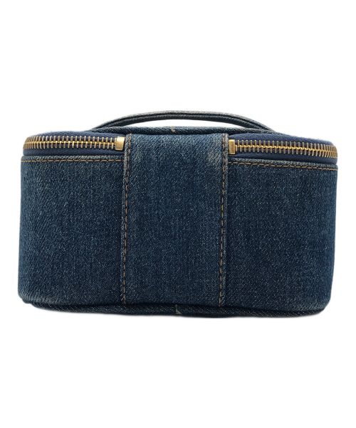 CHANEL（シャネル）CHANEL (シャネル) バニティバッグ ブルーの古着・服飾アイテム