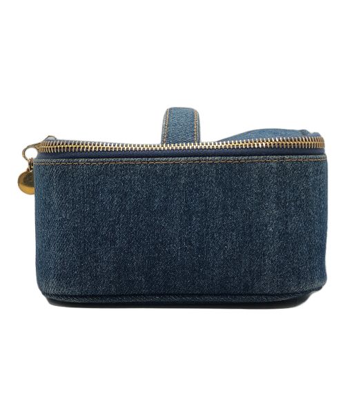 CHANEL（シャネル）CHANEL (シャネル) バニティバッグ ブルーの古着・服飾アイテム