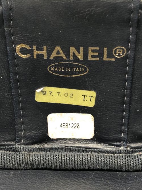 CHANEL（シャネル）CHANEL (シャネル) バニティバッグ ブルーの古着・服飾アイテム