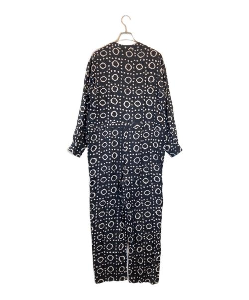 sara mallika（サラマリカ）sara mallika (サラマリカ) Rice Tie-Dye Print All In One ブラック サイズ:SIZE Mの古着・服飾アイテム