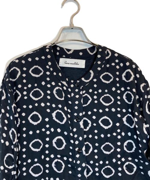 sara mallika（サラマリカ）sara mallika (サラマリカ) Rice Tie-Dye Print All In One ブラック サイズ:SIZE Mの古着・服飾アイテム