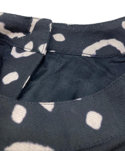 sara mallika（サラマリカ）sara mallika (サラマリカ) Rice Tie-Dye Print All In One ブラック サイズ:SIZE Mの古着・服飾アイテム