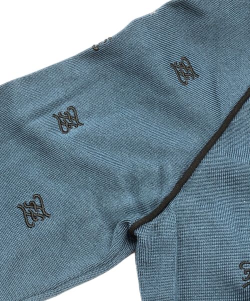 FENDI（フェンディ）FENDI (フェンディ) ロゴハイネックニット ネイビー サイズ:36の古着・服飾アイテム