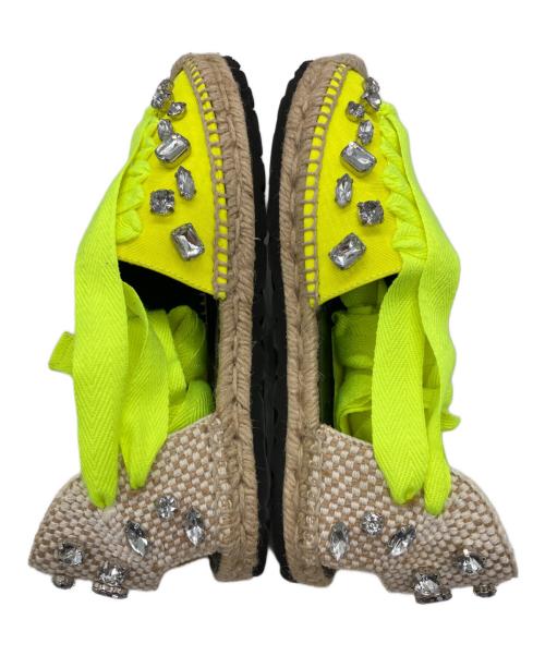 LOEWE（ロエベ）LOEWE (ロエベ) エスパドリーユ イエロー サイズ:37の古着・服飾アイテム