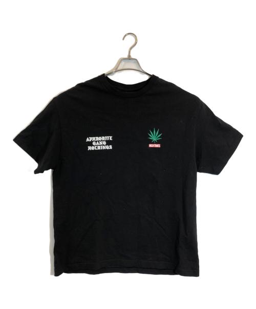 WACKO MARIA（ワコマリア）WACKO MARIA (ワコマリア) 舐達磨 (ナメダルマ) HIGH TIMES T-SHIRT ブラック サイズ:SIZE XLの古着・服飾アイテム