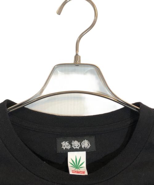 WACKO MARIA（ワコマリア）WACKO MARIA (ワコマリア) 舐達磨 (ナメダルマ) HIGH TIMES T-SHIRT ブラック サイズ:SIZE XLの古着・服飾アイテム