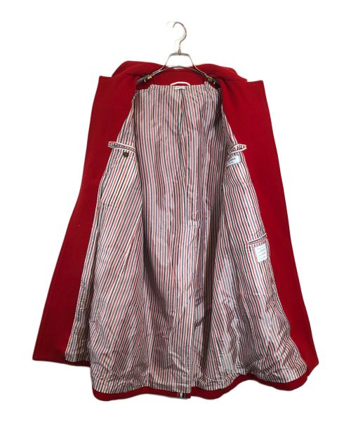 Thom Browne（トムブラウン）Thom Browne (トムブラウン) ダッフルコート レッドの古着・服飾アイテム