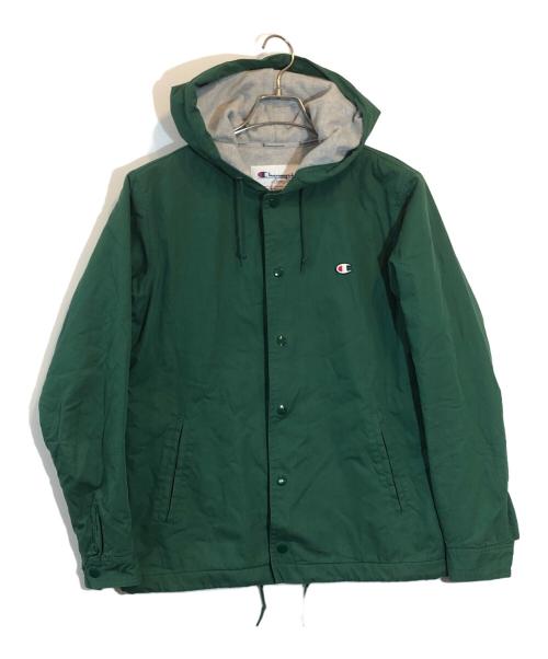 Champion（チャンピオン）Champion (チャンピオン) Supreme (シュプリーム) Custom Champion Jacket 10AW グリーン サイズ:Sの古着・服飾アイテム
