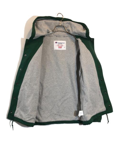 Champion（チャンピオン）Champion (チャンピオン) Supreme (シュプリーム) Custom Champion Jacket 10AW グリーン サイズ:Sの古着・服飾アイテム