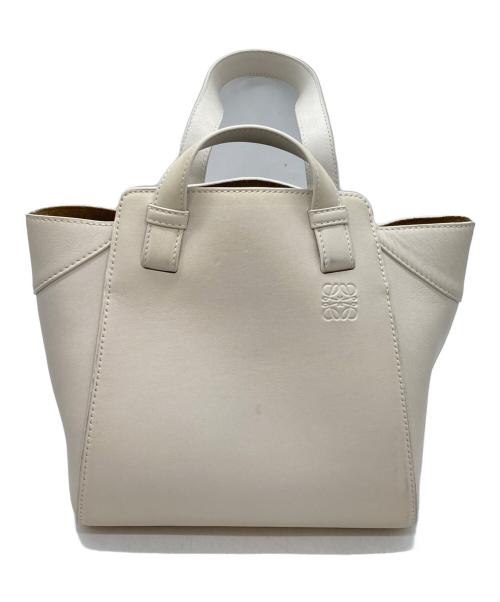 LOEWE（ロエベ）LOEWE (ロエベ) ハンモックナゲット 2WAYバッグ ホワイト サイズ:下記参照の古着・服飾アイテム
