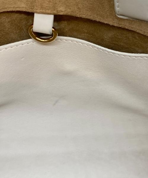 LOEWE（ロエベ）LOEWE (ロエベ) ハンモックナゲット 2WAYバッグ ホワイト サイズ:下記参照の古着・服飾アイテム