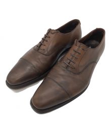 Crockett & Jones（クロケット＆ジョーンズ）の古着「レザーシューズ」｜ブラウン