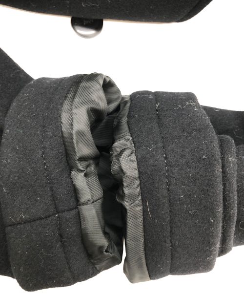 Junhashimoto（ジュンハシモト）junhashimoto (ジュンハシモト) STAND COLLAR COAT ブラック サイズ:4の古着・服飾アイテム