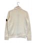STONE ISLAND (ストーンアイランド) ニットブルゾン ホワイト サイズ:SIZE L：28000円
