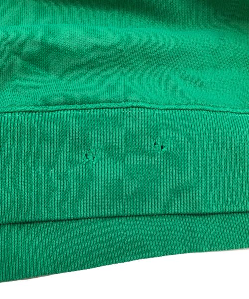 MARC JACOBS（マークジェイコブズ）MARC JACOBS (マークジェイコブス) PEANUTS (ピーナッツ) ラグランスウェット グリーン サイズ:Sの古着・服飾アイテム