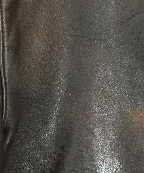 VANSON（バンソン）VANSON (バンソン) レザージャケット ブラック サイズ:SIZE 38の古着・服飾アイテム