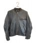 VANSON（バンソン）の古着「レザージャケット」｜ブラック