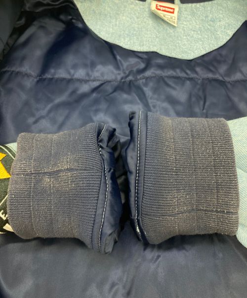 SUPREME（シュプリーム）SUPREME (シュプリーム) NIKE (ナイキ) NBA Denim Warm-Up Jacket インディゴ サイズ:SIZE Mの古着・服飾アイテム