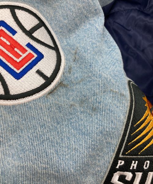 SUPREME（シュプリーム）SUPREME (シュプリーム) NIKE (ナイキ) NBA Denim Warm-Up Jacket インディゴ サイズ:SIZE Mの古着・服飾アイテム