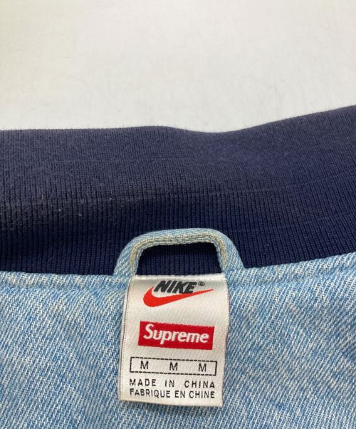 SUPREME（シュプリーム）SUPREME (シュプリーム) NIKE (ナイキ) NBA Denim Warm-Up Jacket インディゴ サイズ:SIZE Mの古着・服飾アイテム