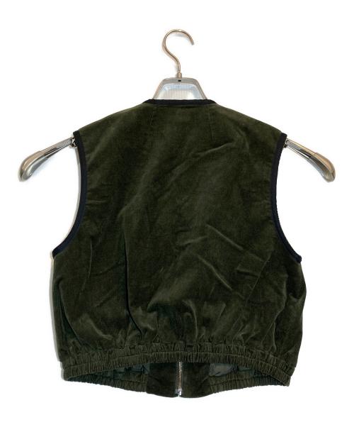 Ameri（アメリ）Ameri (アメリ) ベスト カーキ サイズ:Fの古着・服飾アイテム