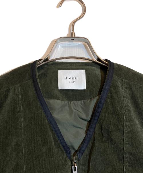 Ameri（アメリ）Ameri (アメリ) ベスト カーキ サイズ:Fの古着・服飾アイテム