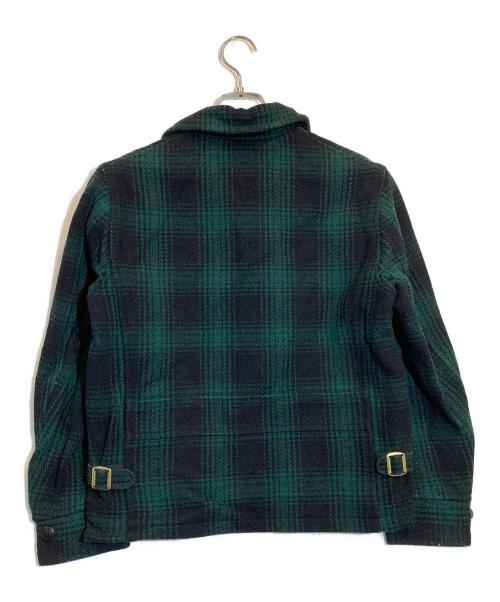 COOTIE PRODUCTIONS（クーティープロダクツ）COOTIE PRODUCTIONS (クーティープロダクツ) ウールチェックフィールドジャケット グリーン サイズ:SMALLの古着・服飾アイテム