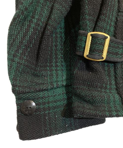 COOTIE PRODUCTIONS（クーティープロダクツ）COOTIE PRODUCTIONS (クーティープロダクツ) ウールチェックフィールドジャケット グリーン サイズ:SMALLの古着・服飾アイテム