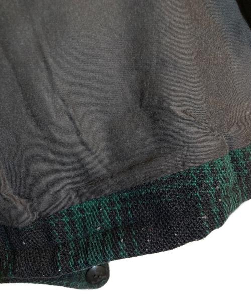 COOTIE PRODUCTIONS（クーティープロダクツ）COOTIE PRODUCTIONS (クーティープロダクツ) ウールチェックフィールドジャケット グリーン サイズ:SMALLの古着・服飾アイテム