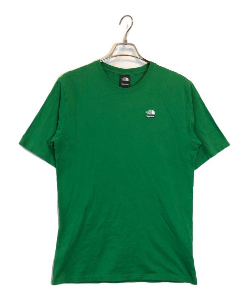 SUPREME（シュプリーム）SUPREME (シュプリーム) THE NORTH FACE (ザ ノース フェイス) Tシャツ グリーン サイズ:ASIA Mの古着・服飾アイテム