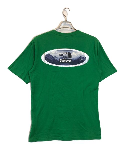 SUPREME（シュプリーム）SUPREME (シュプリーム) THE NORTH FACE (ザ ノース フェイス) Tシャツ グリーン サイズ:ASIA Mの古着・服飾アイテム