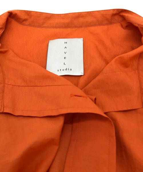 HAVEL studio（ハーヴェル スタジオ）HAVEL studio (ハーヴェル スタジオ) 半袖シャツ オレンジ サイズ:SIZE 38の古着・服飾アイテム