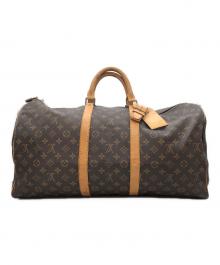 LOUIS VUITTON（ルイ ヴィトン）の古着「キーポル55」｜ブラウン