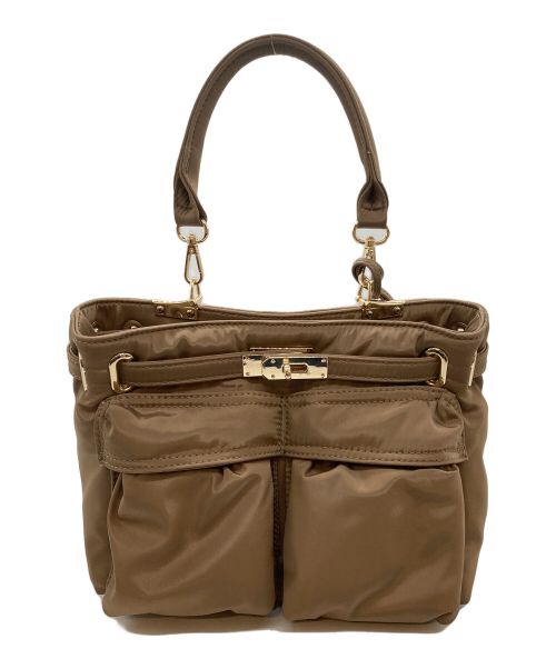 GOOD GRIEF!（グッドグリーフ）GOOD GRIEF! (グッドグリーフ) BELTED SHOULDER BAG ブラウンの古着・服飾アイテム