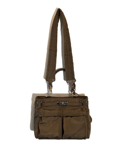 GOOD GRIEF!（グッドグリーフ）GOOD GRIEF! (グッドグリーフ) BELTED SHOULDER BAG ブラウンの古着・服飾アイテム