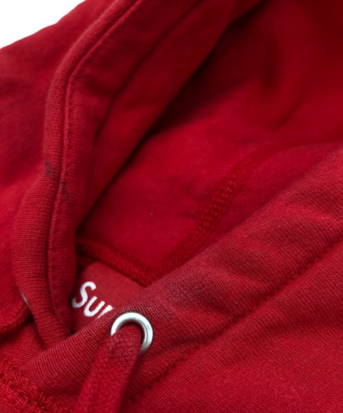 SUPREME（シュプリーム）SUPREME (シュプリーム) Le Luxe Hooded Sweatshirt レッド サイズ:MIDIUMの古着・服飾アイテム