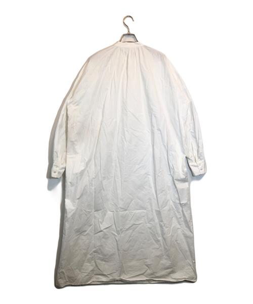 journal standard luxe（ジャーナルスタンダード ラックス）journal standard luxe (ジャーナルスタンダード リュクス) タイプワッシャー パフワンピース ホワイト サイズ:Freeの古着・服飾アイテム