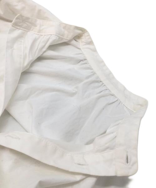 journal standard luxe（ジャーナルスタンダード ラックス）journal standard luxe (ジャーナルスタンダード リュクス) タイプワッシャー パフワンピース ホワイト サイズ:Freeの古着・服飾アイテム