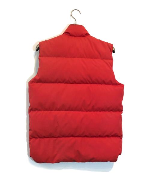 CANADA GOOSE（カナダグース）CANADA GOOSE (カナダグース) ダウンベスト レッド サイズ:Sの古着・服飾アイテム