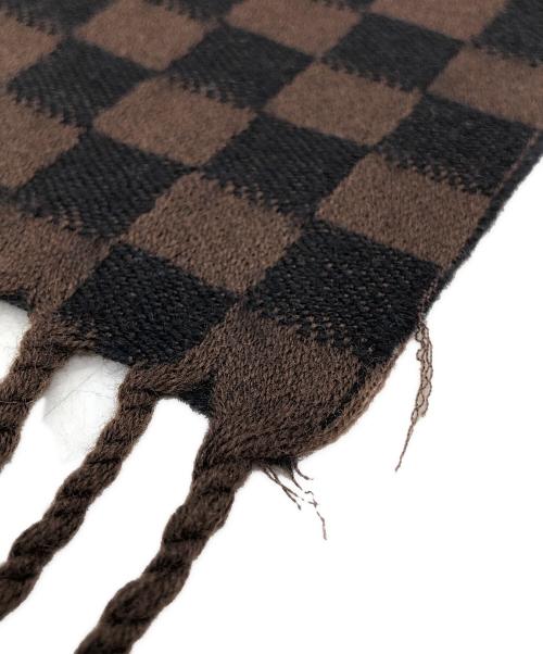 FENDI（フェンディ）FENDI (フェンディ) ロゴマフラー ブラウン サイズ:下記参照の古着・服飾アイテム