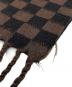 中古・古着 FENDI (フェンディ) ロゴマフラー ブラウン サイズ:下記参照：9000円