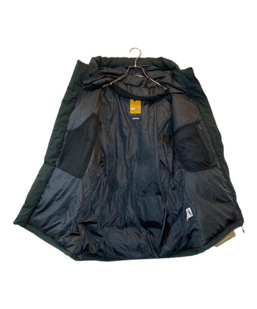 GRIP SWANY（グリップスワニー）GRIP SWANY (グリップスワニー) atmos (アトモス) FIREPROOF DOWN JACKET（ファイヤープルーフダウンジャケット） カーキ サイズ:XLの古着・服飾アイテム