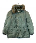 ALPHAアルファ）の古着「N-3Bタイプコート」｜カーキ