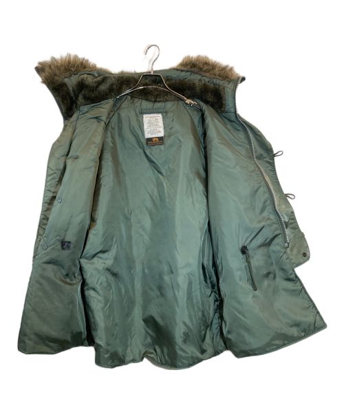 ALPHA（アルファ）ALPHA (アルファ) N-3Bタイプコート カーキ サイズ:LARGEの古着・服飾アイテム