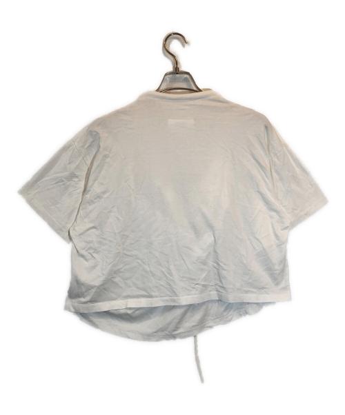 MM6 Maison Margiela（エムエムシックスメゾンマルジェラ）MM6 Maison Margiela (エムエムシックス メゾンマルジェラ) カットソー ホワイト サイズ:Sの古着・服飾アイテム