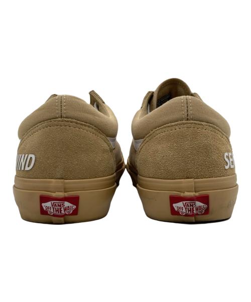 VANS（ヴァンズ）VANS (バンズ) WIND AND SEA (ウィンダンシー) オールドスクール / OLD SKOOL ベージュ サイズ:SIZE US 9.5の古着・服飾アイテム