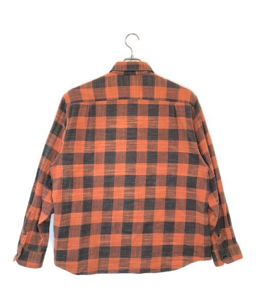 uniform experiment（ユニフォームエクスペリメント）uniform experiment (ユニフォームエクスペリメント) FADE SHIRT オレンジ サイズ:SIZE3の古着・服飾アイテム