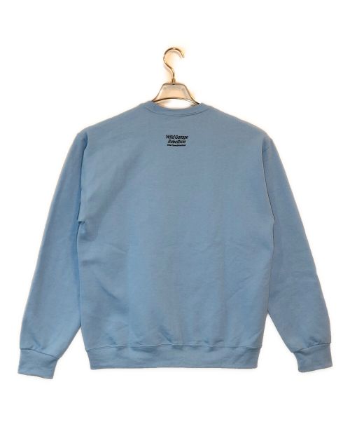 WACKO MARIA（ワコマリア）WACKO MARIA (ワコマリア) 刺繍スウェット ブルー サイズ:SIZE Mの古着・服飾アイテム